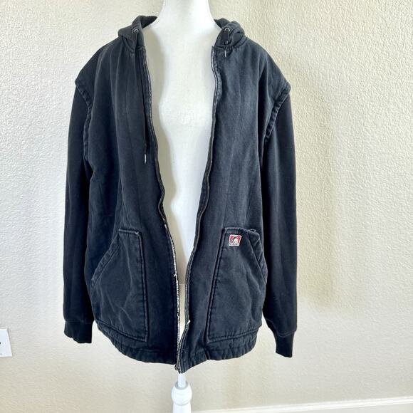 Lurking Class By Sketchy Tank Solid Black Hoodie Jacket Urban Men's Size XXL - Picture 10 of 16